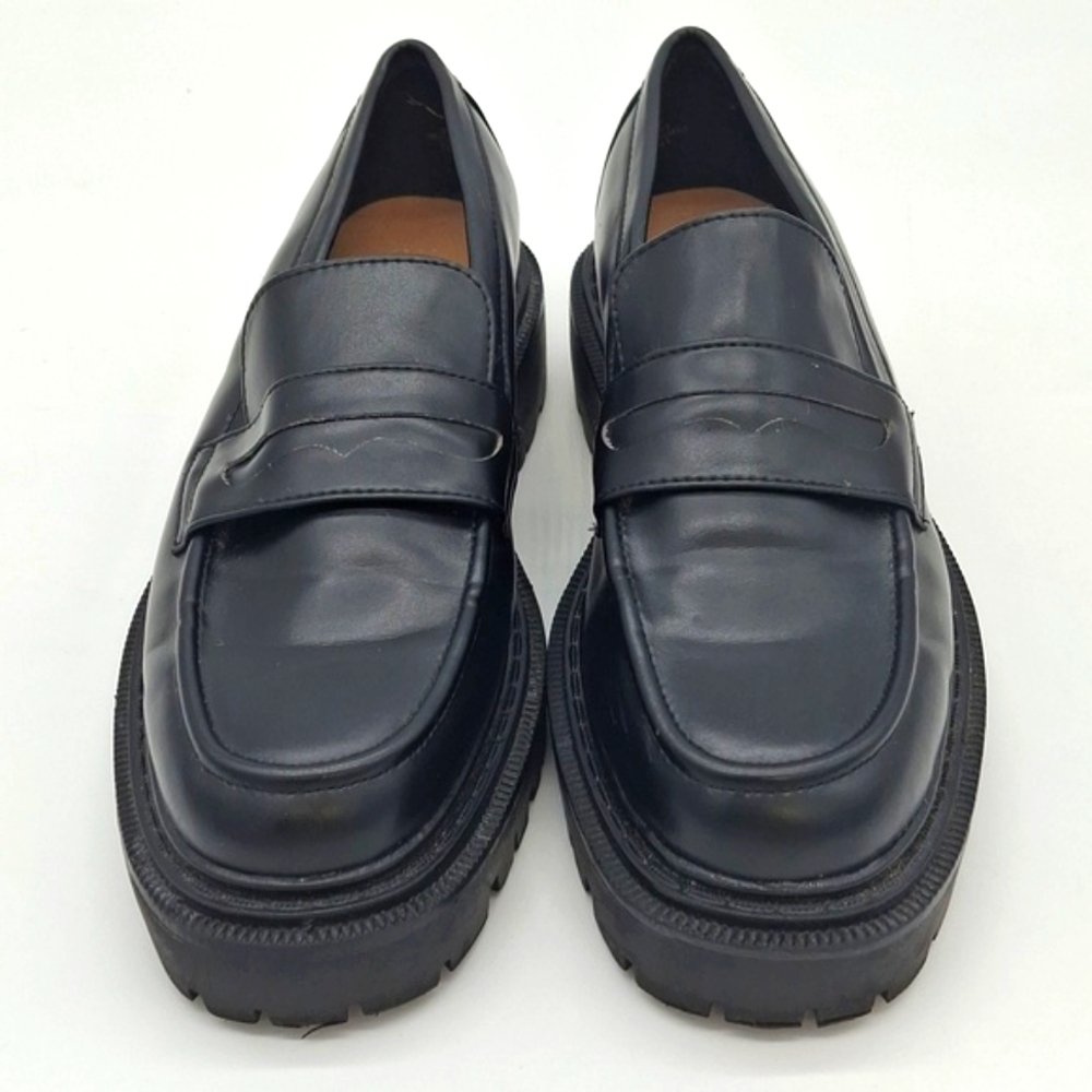 H&M Chunky Lug Sole Loafers Black 10